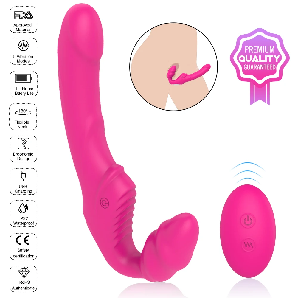Stebėjimo Strapon Dildo, Vibratoriai G Spot Klitorio Stimuliatorius Strap Dėl Dvigubo Baigėsi Vibratorių Suaugusiųjų Sekso Žaislai Lesbiečių Moteris Q078