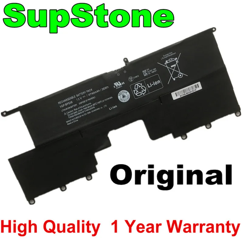 SupStone Originali VGP-BPS38 BPSE38 Baterija Sony PRO11 PRO13 SVP13218SC P132200C P11226SCBI P13227SC P13226SC SVP1321N4 13213C