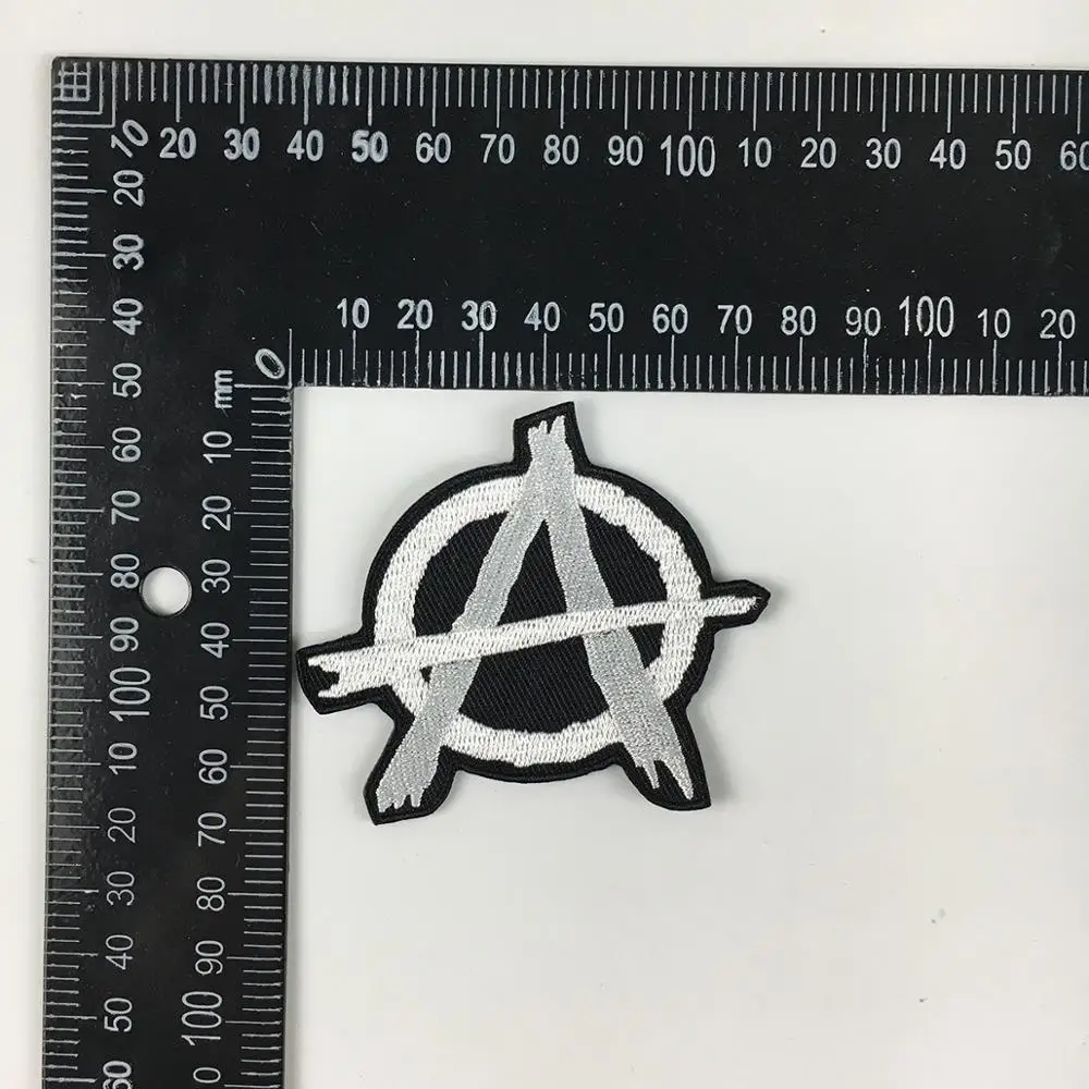 Sūnus anarchija etiketės išsiuvinėti pleistrai geležies ant motociklo baikerių logotipas šilumos antspaudas perdavimo lopai drabužių, drabužių aplikacijos
