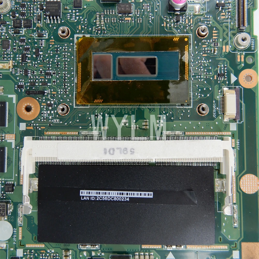 TP500LN LVDS sąsajos Plokštė i5-5200 CPU, 4GB RAM ASUS TP500 TP500L TP500LD TP500LJ TP500LN nešiojamas mainboard Bandymo GERAI