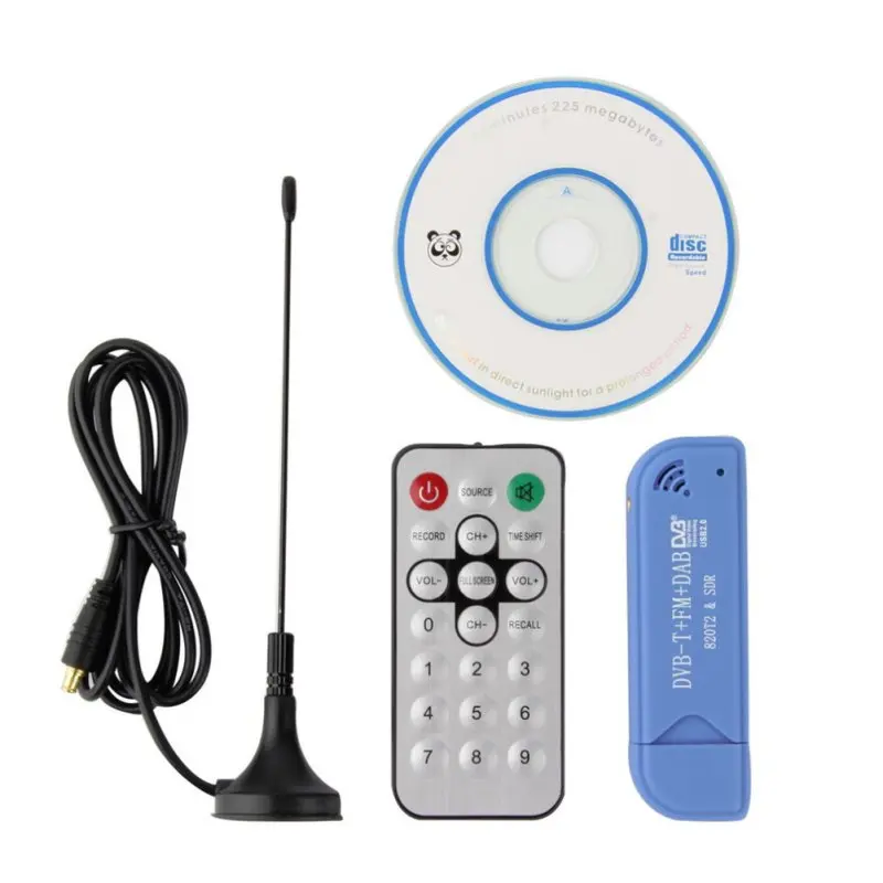 TV stick Mini Nešiojamas Skaitmeninis Imtuvas, USB 2.0 Programinę įrangą, Radijo DVB-T R820T2 SDR Skaitmeninės TV Imtuvas TV Stick accessories Karšto Pardavimo
