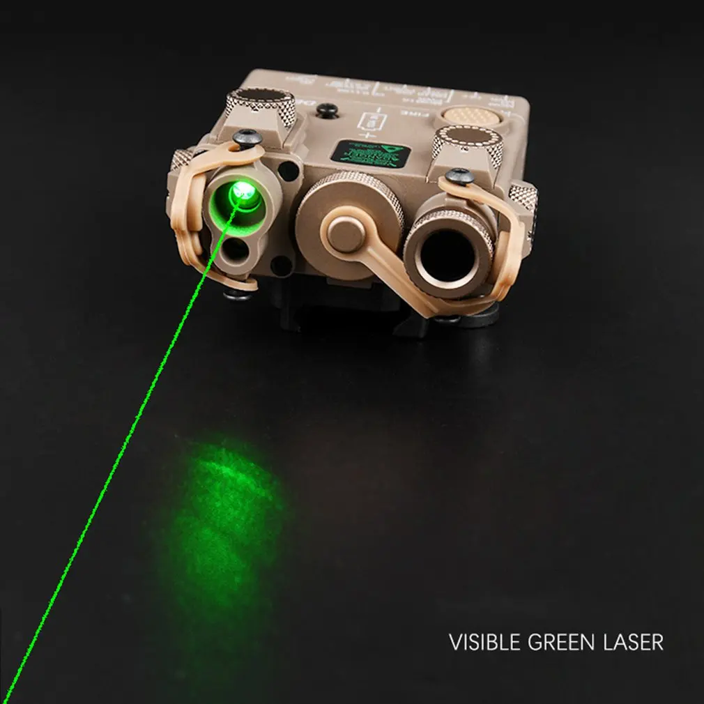 Taktinis lazeriu, metalo žibintai pamatyti medžioklės šautuvas mažų lazerio akyse dbal a2 su qd tvirtinimas 20mm geležinkelių