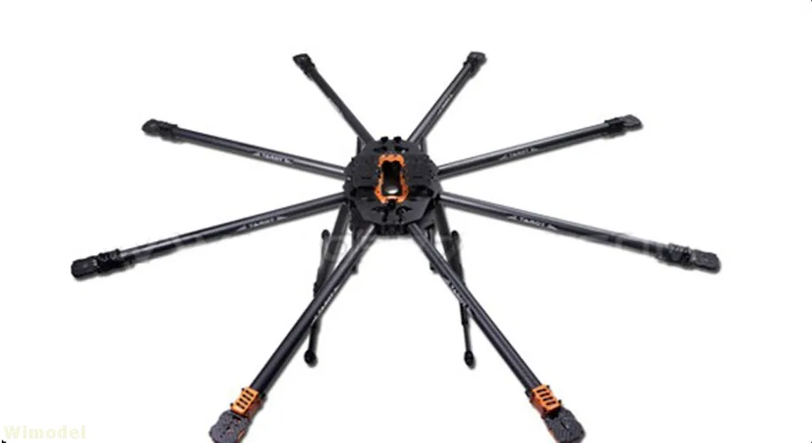Taro T18 aerofotografija 25mm, Anglies Pluošto Augalų Apsaugos UAV TL18T00 Octocopter Rėmo Rinkinį 1270MM RC FPV Drone
