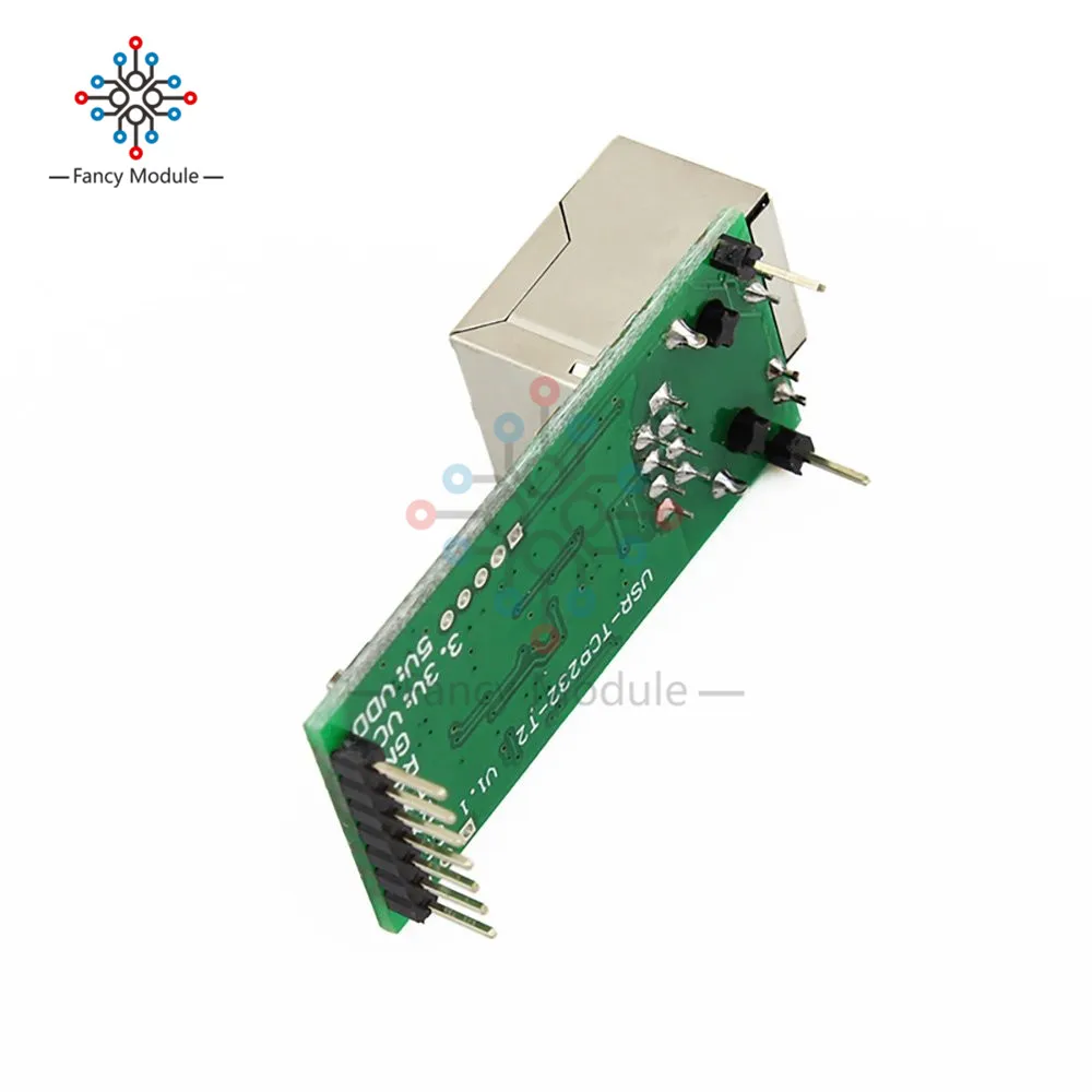 USR-TCP232-T2 Ethernet Modulis Tinklo Serial Port RJ45, kad TTL Tinklo Prievadą Konverteris Taikomas 232/485 Sąsajos DI