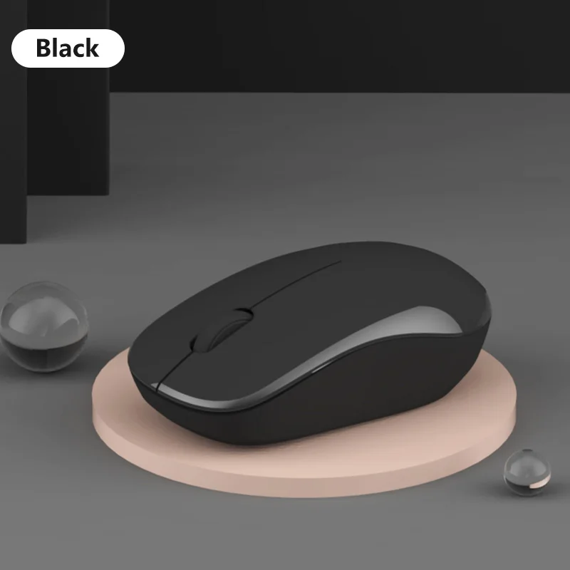 Ultra-plonas Mini Belaidės Pelės 2.4 G Mielas Silent Gaming Mouse Už 