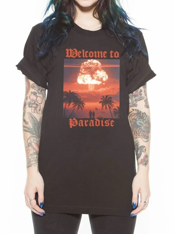 Unisex Grunge Estetinės Gotikos Marškinėliai Moterims Vasaros Atsitiktinis Trumpas Rankovės Negabaritinių T-Shirt Grafikos Viršų Moteriška