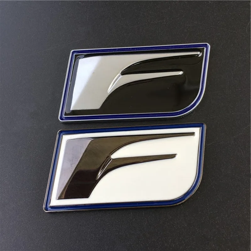 Universaliųjų Metalo F Sport Logotipas, Emblema, Šoninės Durys decal ženklelis Kamieno automobilių 3D lipdukas, Skirtas Lexus IS 250 GS 350 350 450 Land rover