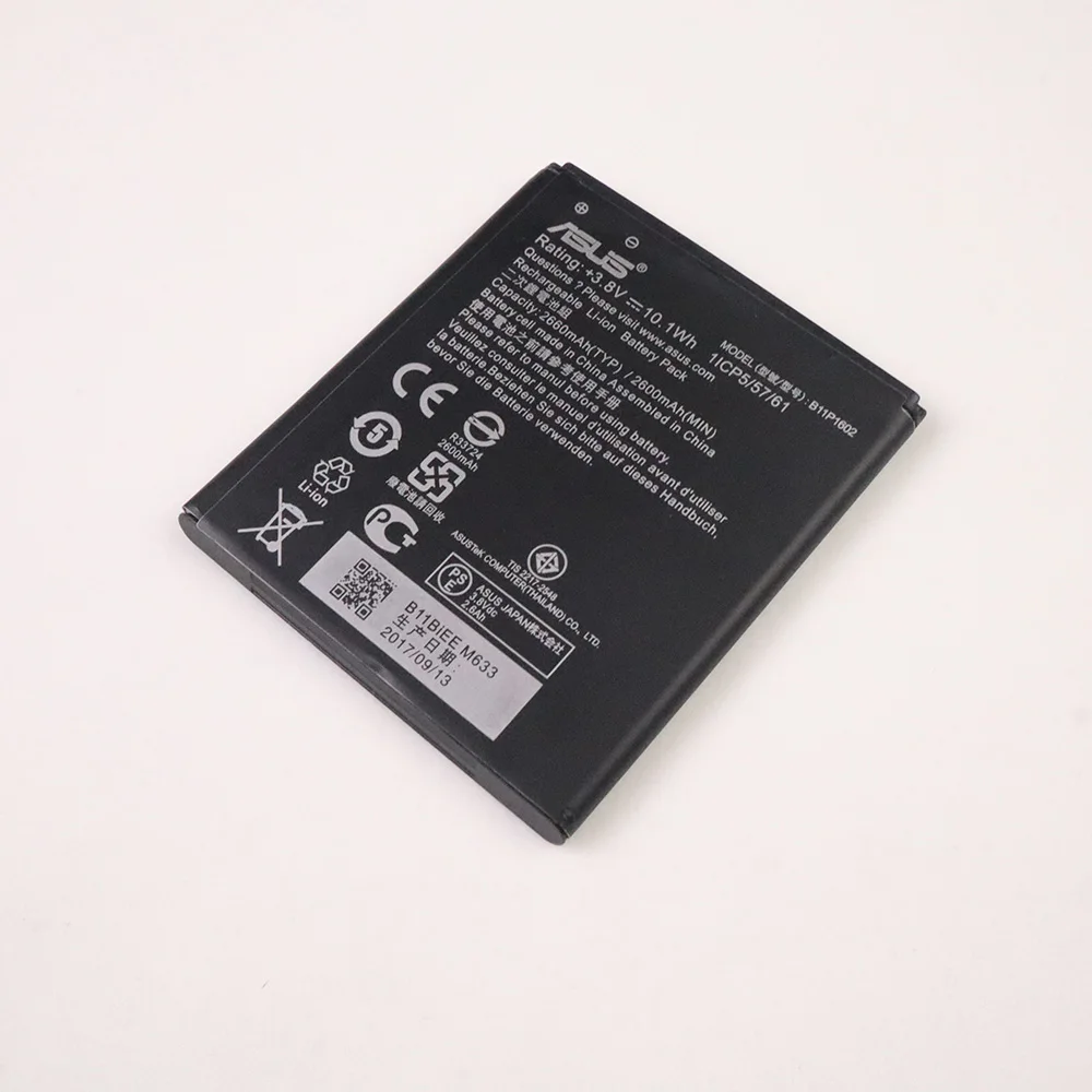 Už ASUS Originalus B11P1602 2600mAh NAUJA Baterija Asus Zenfone Eiti 5