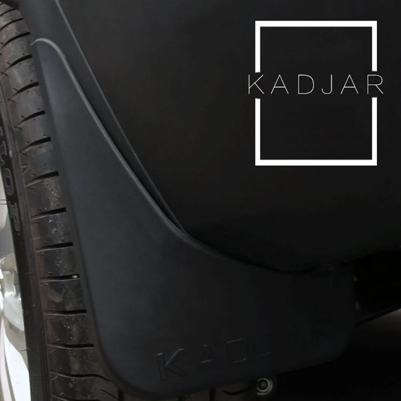 Už Renault Kadjar 2017 2018 2019 2020 Plastiko Automobilių Purvo Atvartais Splash Apsaugai sparnus mudguard 4 Vnt Automobilių Reikmenys