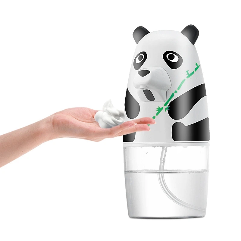 Vaikams, Cartoon Panda Mechaninė Rankų Plovimas intelektinių Jutiklis Muilo Putų Dozatorius, Virtuvė, Vonios Reikmenys Vaikams