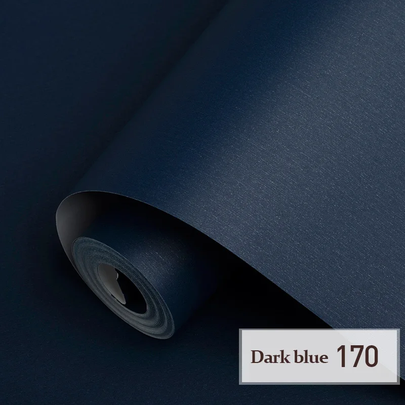[Vandeniui ir apsaugos nuo užsiteršimo] Tamsiai mėlyna Indigo mėlynos spalvos Vidurnakčio, švieži, modernus minimalistinio ne austi šilko tapetai paprasto paprasto laukinių