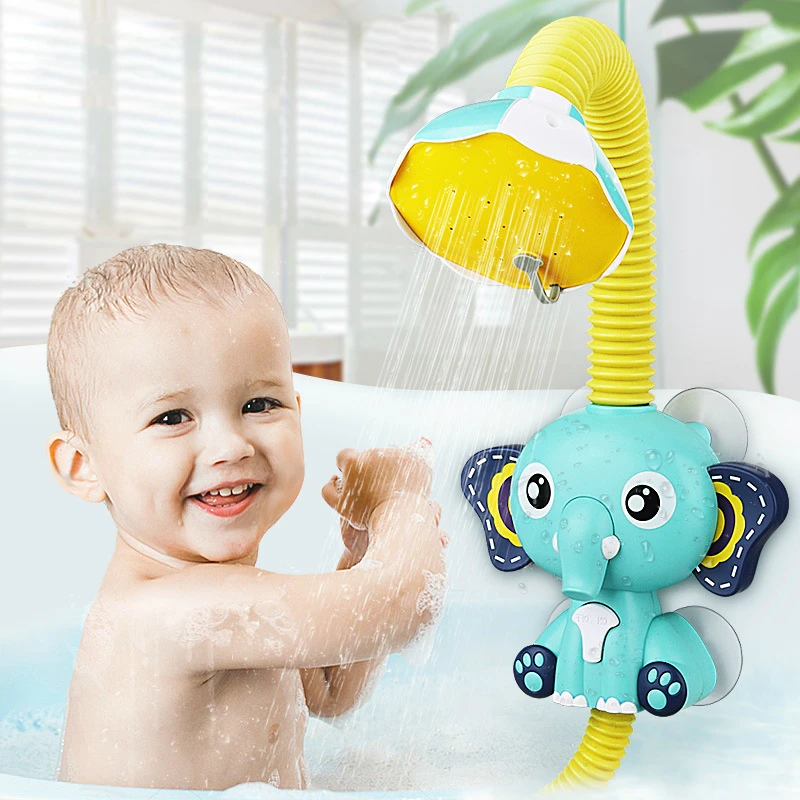 Vonios Žaislų, Kūdikio Vandens Žaidimas Dramblys Modelis, Maišytuvas, Dušas, Elektros Ir Vandens Purškimo Žaislas Vaikams Baseinas Vonios Žaislai