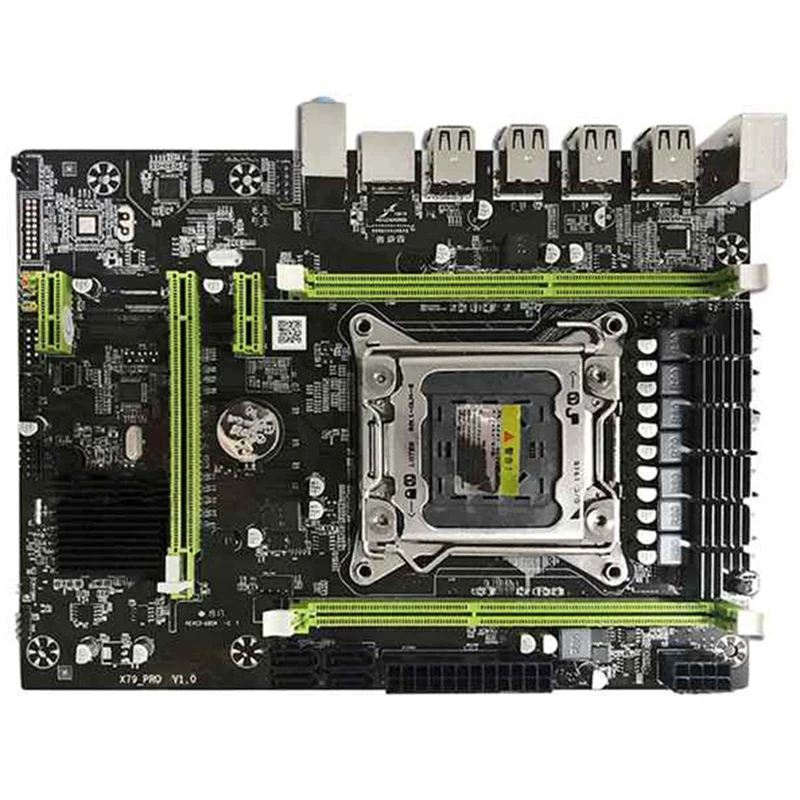 X79 motininė Plokštė Rinkinys su Xeon LGA2011 E5 2640 2X8GB=16GB 1 600 mhz DDR3 ECC REG Atmintis