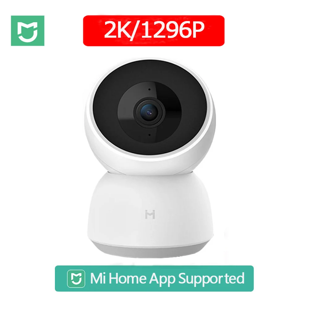 Xiaomi Naujas 2K išmanųjį Fotoaparatą 1296P 360 Kampu HD Kamera, WiFi Infraraudonųjų spindulių Naktinio Matymo Kamera, Vaizdo Kameros Kūdikio Saugumo Stebėti Mihome