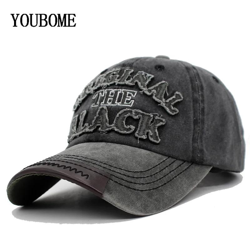 YOUBOME Vyrų Snapback Beisbolo kepuraitę Moterų Naujos Prekės Kepurės Kepurės Vyrams Trucker Medvilnės Casquette Kaulų Vyrų Tėtis Laišką Juoda Kepurė Hat