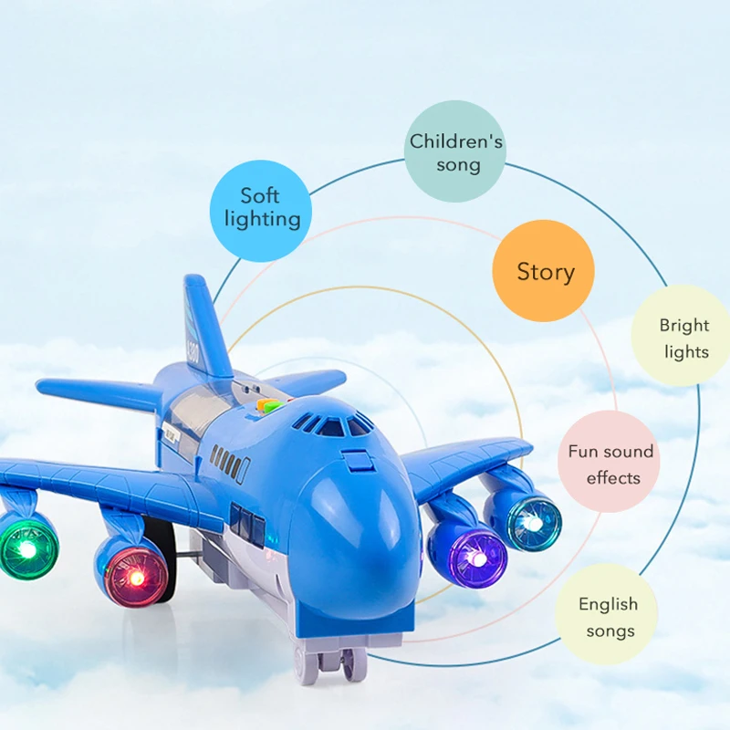 Žaislas Orlaivių Muzikos Istorija Modeliavimas Kelio Inercijos Vaikų Žaislas Orlaivio Dydžio Keleivinį Lėktuvą Lėktuvo Vaikams, Žaislas Automobilis