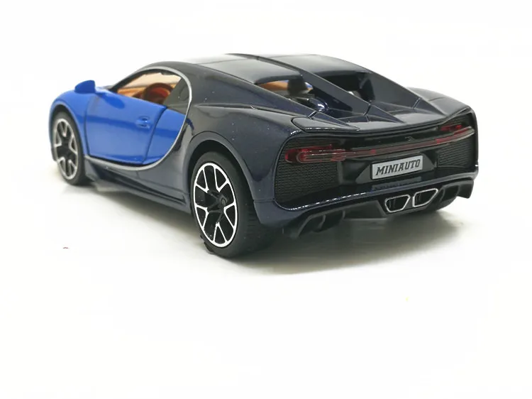 1:32 Masto Bugatti Chiron Lydinio Automobilių Diecasts Žaislinės Transporto Priemonės Automobilio Modelį Metalo Modelio Automobilių Žaislai Traukti Juoda Garso Vaikams Dovanos