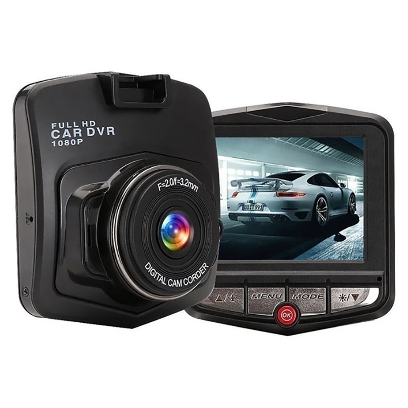 1080P Automobilių DVR Brūkšnys Kamera Vairavimo Diktofonas Saugumo Naktinio Matymo Linijos Įrašymo Plataus Kampo 