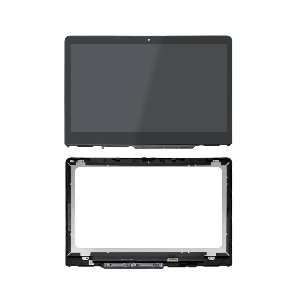 1080P HP Pavilion X360 14-ba006la 14-ba101ng 14-ba102ng LCD Ekranas Jutiklinis Ekranas Stiklas Asamblėjos Pakeitimo