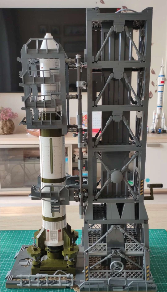 1627PCS Satellite Launch Pad Modelio Blokai Miesto Aviacijos Raketų Kosmosą Astronautas Duomenys Nustatyti Plytų Žaislai Vaikams Dovanų