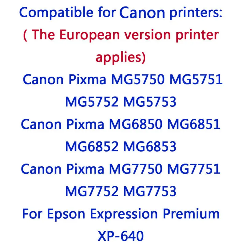1SET Suderinama Rašalo Kasetės Canon PGI-570XL CLI-571XL su Canon PIXMA MG5750 TS5050 MG5751 MG5752 MG5753 MG6850 MG6851