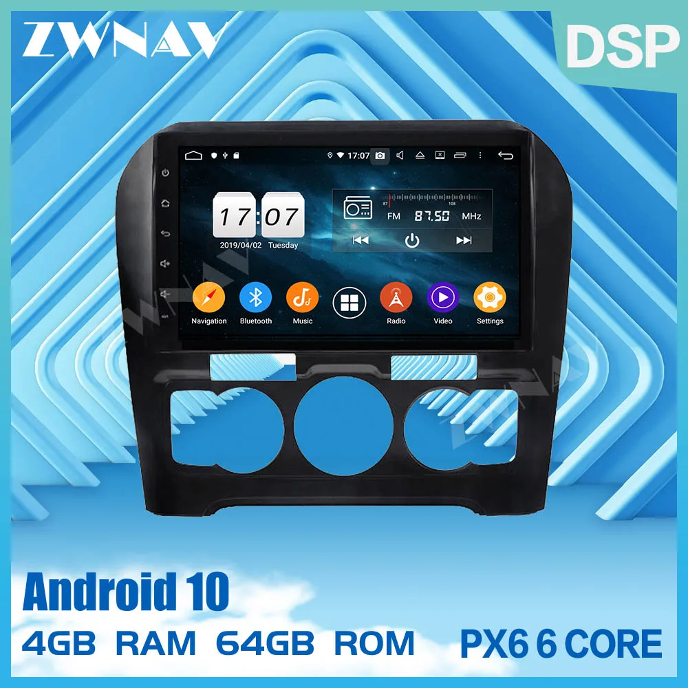 2 din PX6 IPS ekranas Android 10.0 Automobilio Multimedijos grotuvo Citroen C4L automobilių garso, vaizdo, radijo stereo GPS navi 