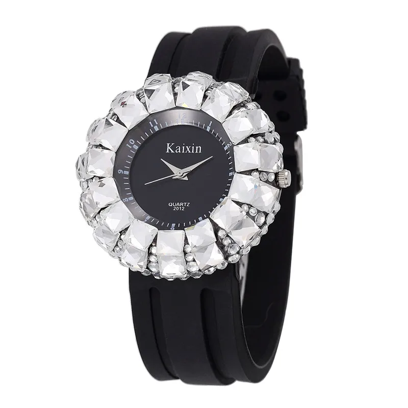 2018 Prabanga Silikoninis Laikrodis, Moteriški Laikrodžiai Mados Deimantų Moterų Laikrodis Prekės Blizga Ciferblatas Laikrodis Karšto Orologio Uomo