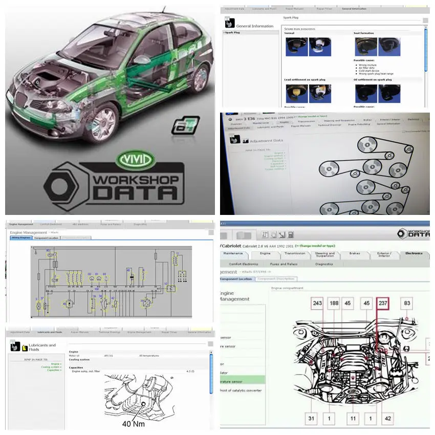 2020 Naujausias Auto Programinės įrangos Vivid Workshop Duomenų Priežiūros Vielos Schema, Automobilių Paslaugos 10.2 į 12v Automobilių Remontas Diagnostikos Įrankis