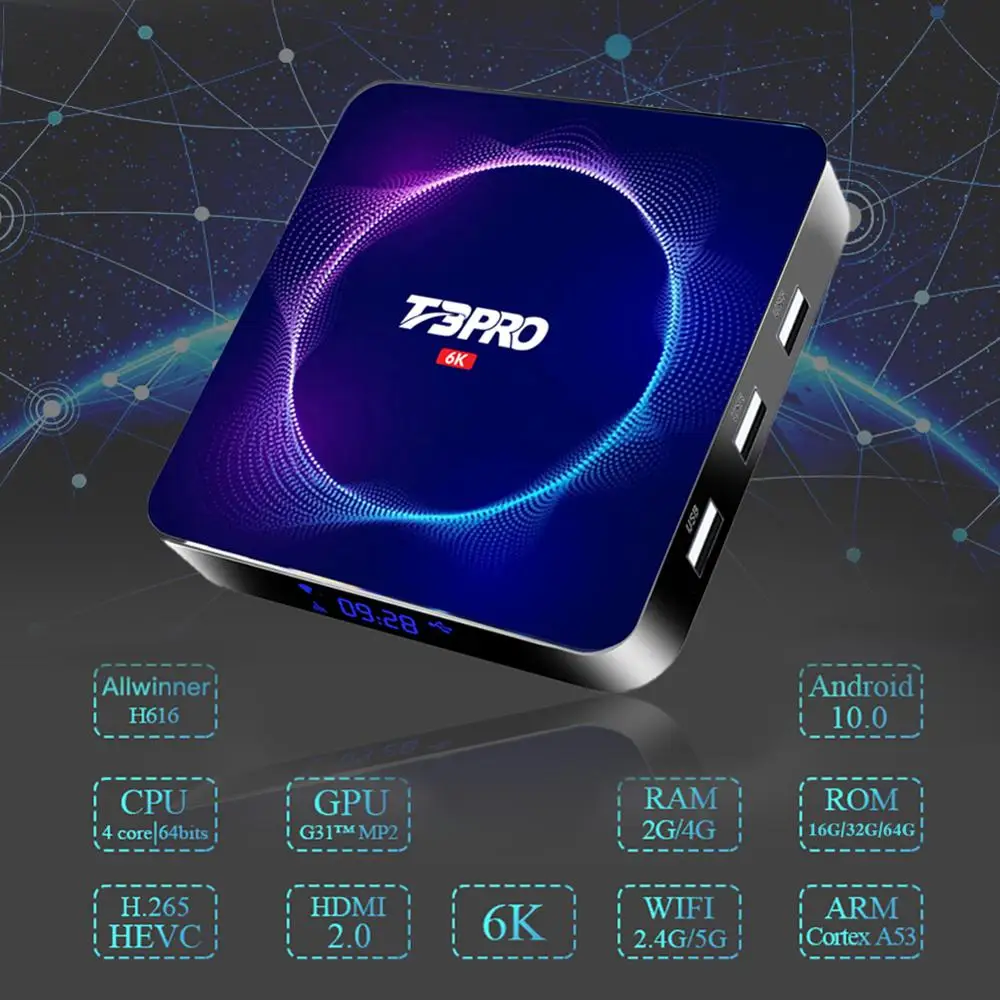 2021 Naujas Smart TV Box 