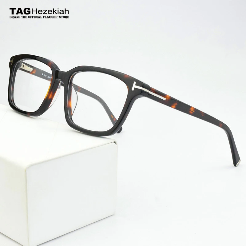 2021 Prekės aikštėje optiniai akinių rėmeliai vyrų Retro akiniai kompiuterio trumparegystė, akių akinių rėmeliai moterų akinių FT5661-B