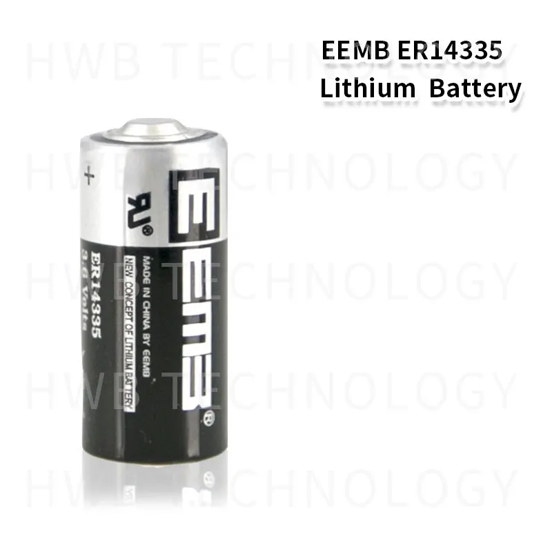 20pcs EEMB ER14335 2/3AA 3,6 V Ličio Baterija 1650mAh Nauja Nemokamas Pristatymas
