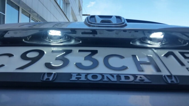 2VNT Klaidų LED Skaičius Licenciją Plokštelės Šviesos Honda CRV 2008 Džiazo Tilptų Crosstour FR-V/Edix HR-V Pažvelgti Odyssey Stream