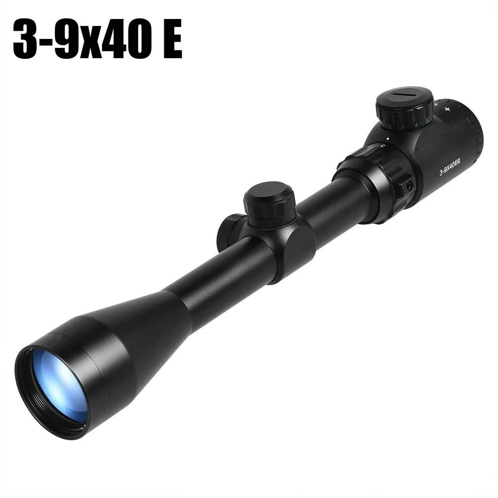 3-9x40 Medžioklės Šautuvas taikymo Sritis Tinklelis Riflescope Infraraudonųjų spindulių LED Raudonos, Žalios Naktinio Matymo taikymo Sritis Kamera Taktinis Riflescope Optinės Akyse