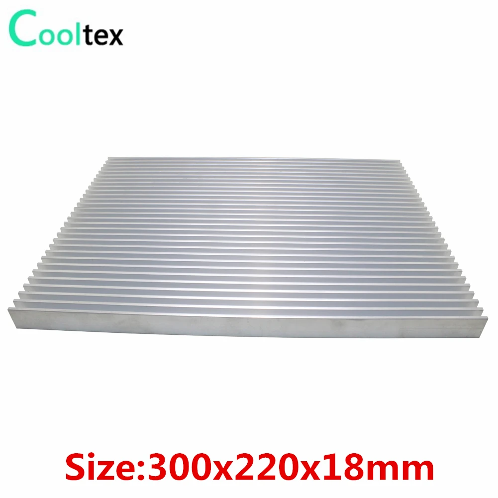 300x220x18mm Aliuminio Heatsink 