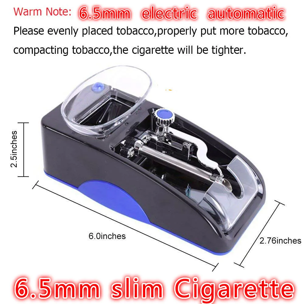 6.5 mm Plonas Cigarečių Valcavimo Mašinos Elektros Automatinė Tabako Purkštuvas Maker 