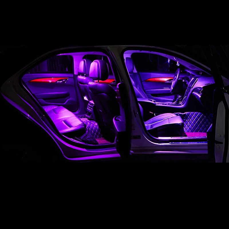 6pcs Auto LED Lemputės Automobilių Salono Šviesos Rinkinys Dome Skaitymo Lemputė bagažo skyriaus Žibintus, Nissan X-Trail X Trail t31 2008-2013 Priedai