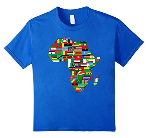 Afrikos Šalių Vėliavos Žemėlapis Marškinėliai Afrikos Amerikos Šalies Pasididžiavimas Vasaros Marškinėliai Prekės Fitnes Body Building Viršuje Tees T-Shirt