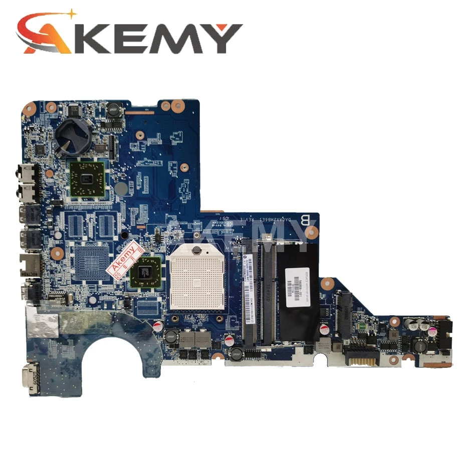 Akemy 623915-001 Mainboard HP Compaq CQ42 CQ56 nešiojamas plokštė DA0AX2MB6E1 Socket S1 DDR3 nemokamai cpu!!!