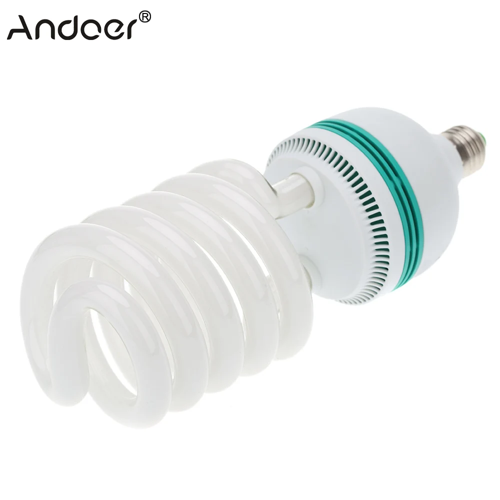 Andoer E27 200W 5500K 170-240V Foto Studija Šviesos Energijos Taupymo Fotografijos Dienos šviesos Lemputės Lempos
