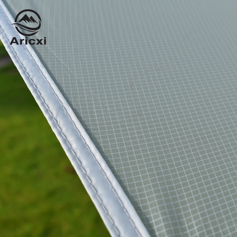 Aricxi 3.9*2.9 metrų 15D nailono silikono danga, aukštos kokybės lauko caming palapinę, pastogę Drugelio formos brezentas