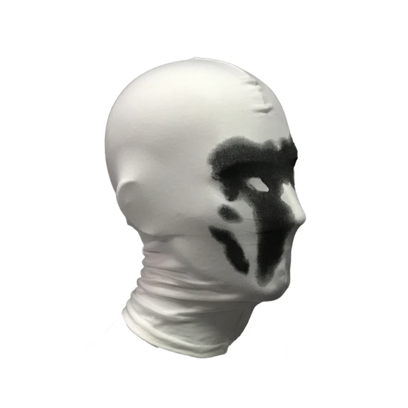 Budėtojai Rorschach Kaukė Cosplay Helovinas Šalis Suaugusiųjų Medvilnės Pilna veido Kaukė galvos Apdangalai