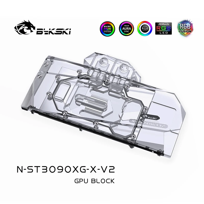 Bykski Vandens Bloko naudoti Zotac RTX3090-24G6X X-GAMING-OC/RTX3080-10G6X X-GAMING-OC GPU Kortelės / Viso Padengti Vario Radiatorius Blokuoti