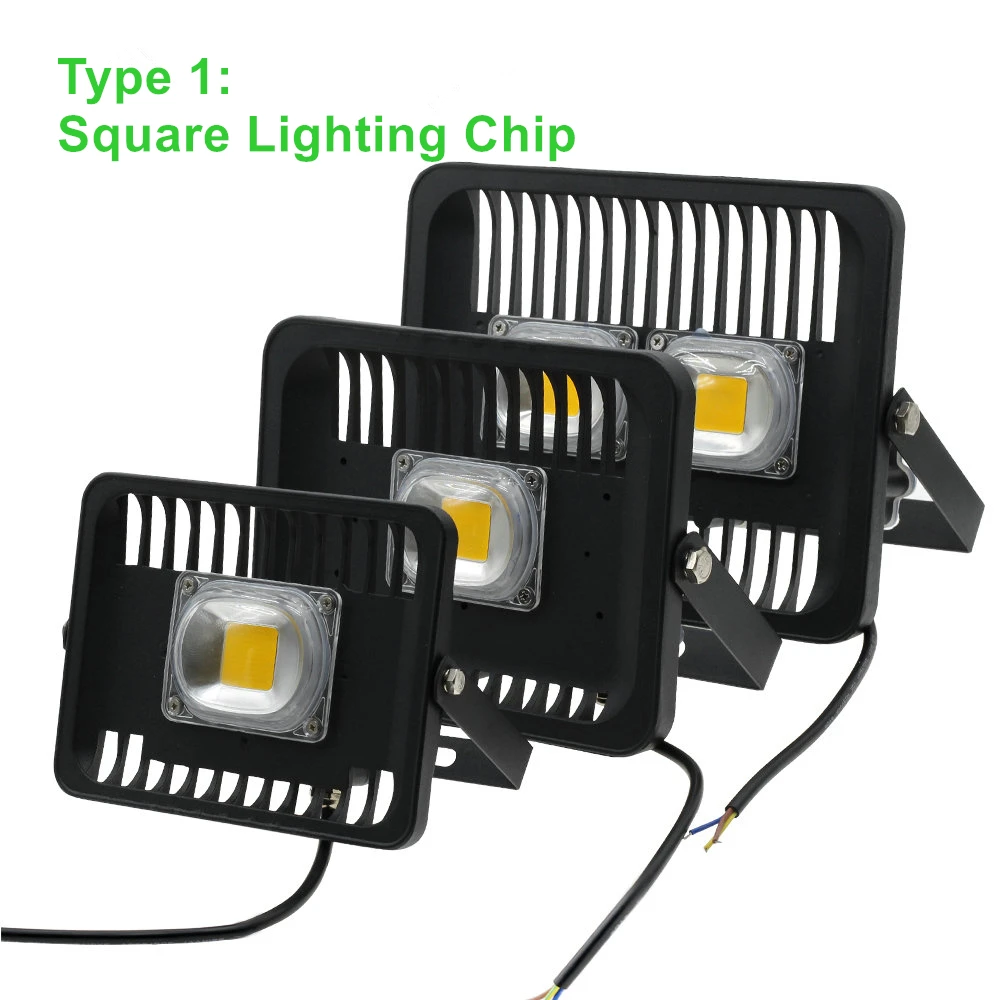 [DBF]LED Potvynių Šviesos, IP65 Vandeniui 100W 50W 30W AC 220V LED, COB (Chip Lauko Apsaugos Kraštovaizdžio Prožektorius Sienos Akiratyje