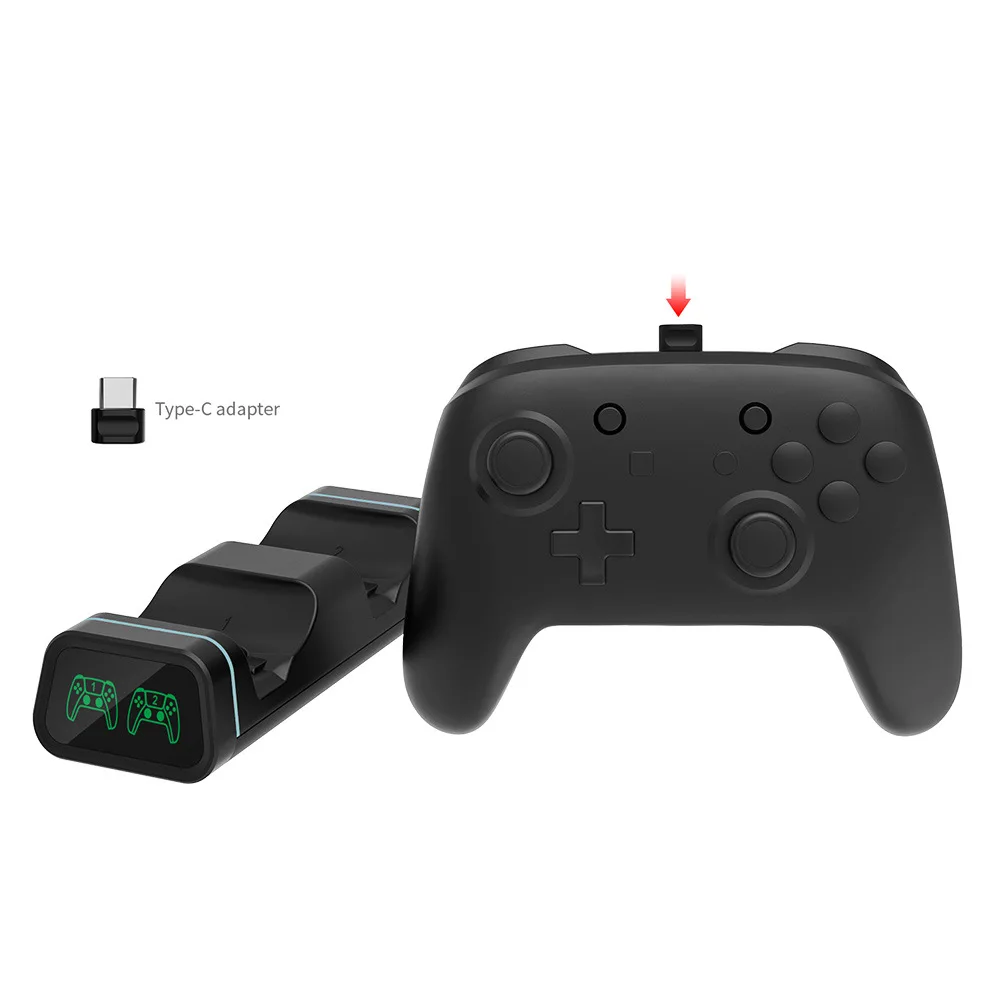 Dual Controller Įkroviklio Įkrovimo Stotis Stovėti PlayStation 5 PS5/Xbox Serijos X/s/Jungiklis Pro 