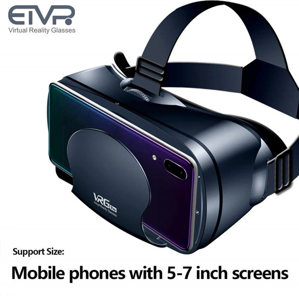 ETVR 3D Filmai Žaidimai Akinius VR Box 