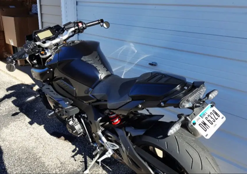 FZ10 MT10 Motociklo Galinės Sėdynės Padengti Gaubtas Uodega Solo Sėdynės Pillion Lauktuvės už Yamaha FZ MT 10 FZ-10 MT-10 2016 17 18 19 2020 2021