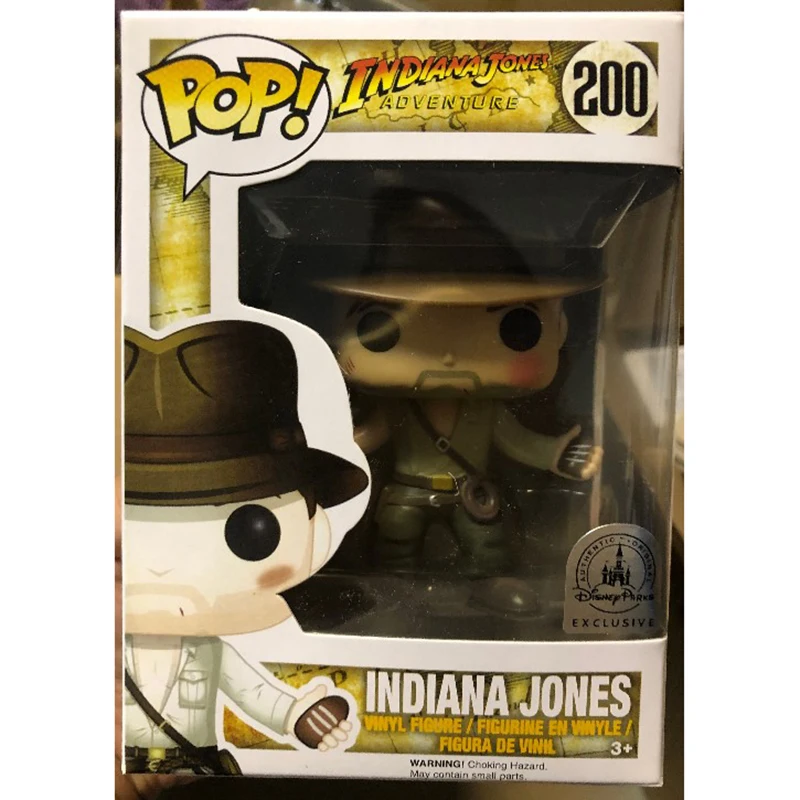 Funko Pop Indiana Jones #199 200 Vinilo Lėlės Veiksmų Žaislai Duomenys Brinquedos Kolekcijos Modelį, Vaikams, Dovanų Dėžutėje