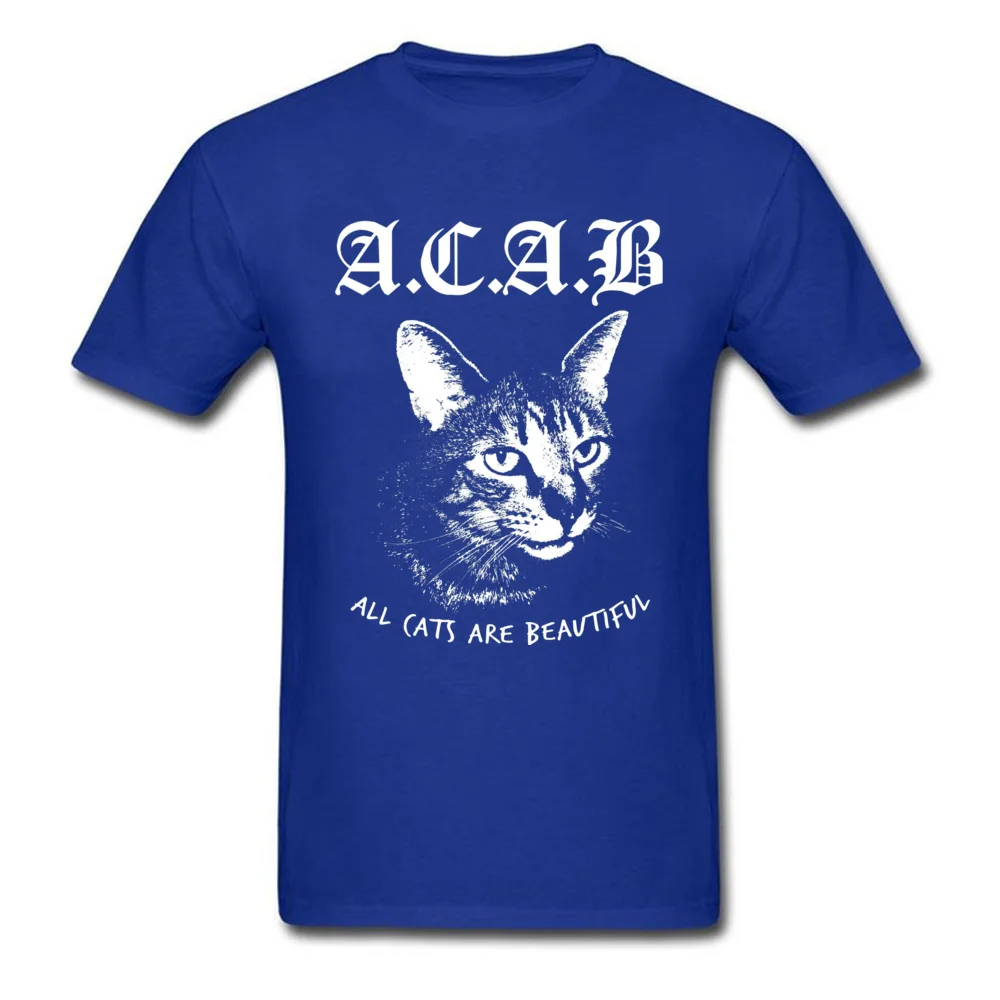 Gražus Beplaukiai Katė Atspausdintas Ant Tshirts rusų Mėlynoji Katė Gyvūnų Vyrų T Shirts šviesos Psichodelinio Juokinga Viršūnes Negabaritinių Marškinėliai