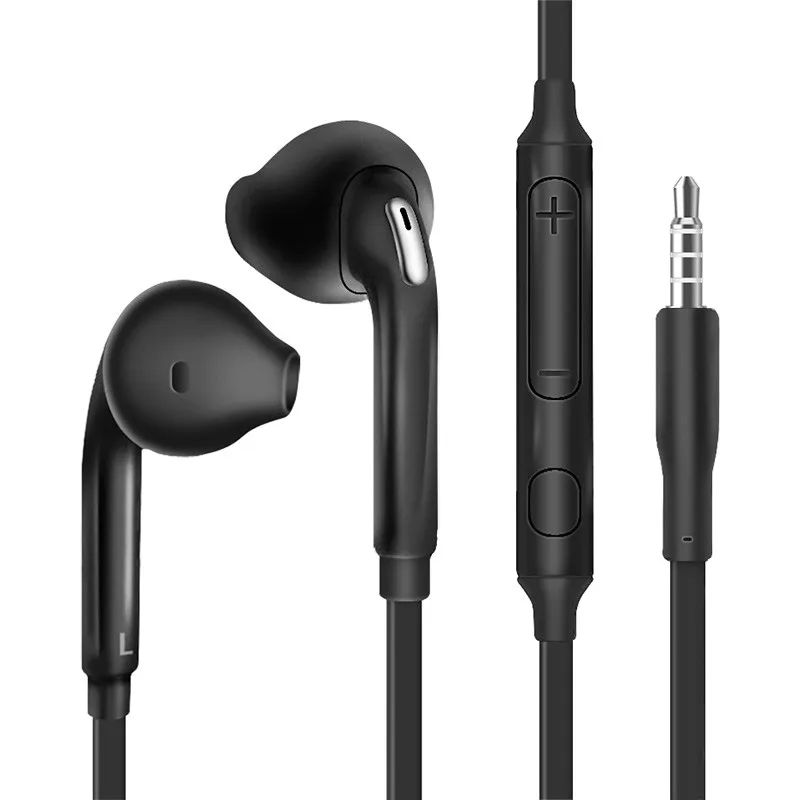 GutsyMan 30 vnt./daug s6 Ausines in-ear stereo ausinės su mikrofonu MP3 MP4 Samsung Galaxy S7 už S6 Krašto s8