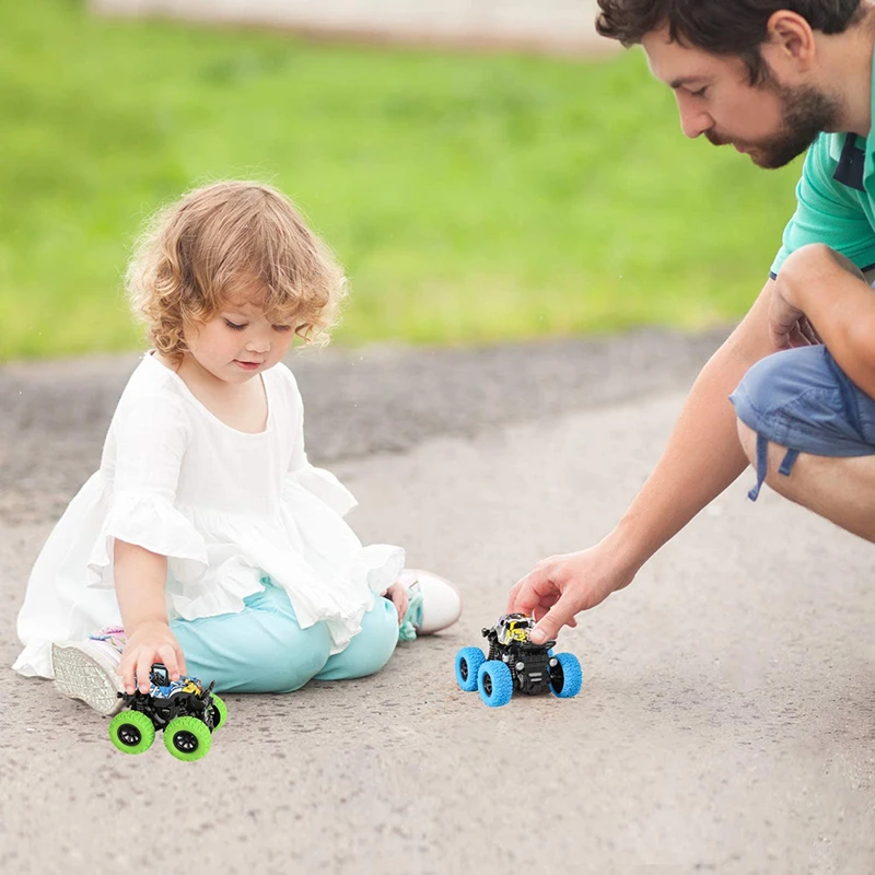 Inercinė keturių ratų vairuoti off-road transporto priemonė vaikų imitavimo modelio automobilių stabdžių-rudenį žaislas automobilis 2-5 metų amžiaus kūdikiui automobilį
